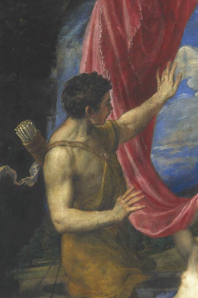 Detail of Titian painting