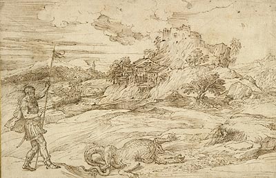 Image of Titian drawing