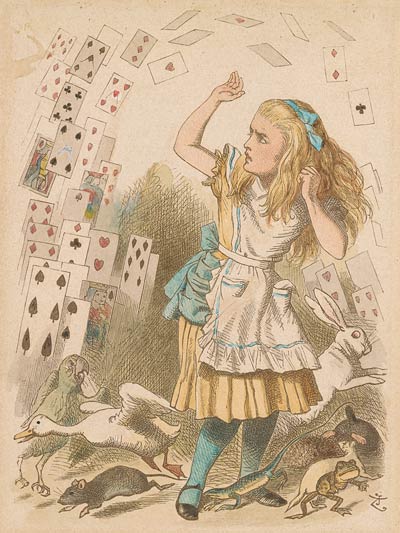 Alice and the pack of cards