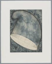 Grayscale print of various shapes