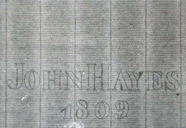 John Hayes, 1809