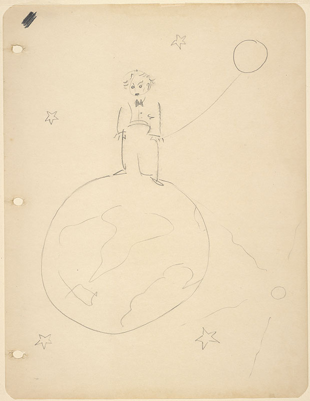 The Little Prince: Manuscript and Drawings  The Morgan Library & Museum  Online Exhibitions