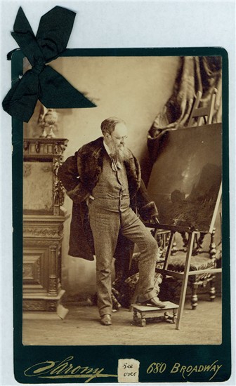 Wilkie Collins, by Napoleon Sarony, 1873