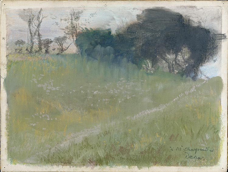 Image of Degas landscape