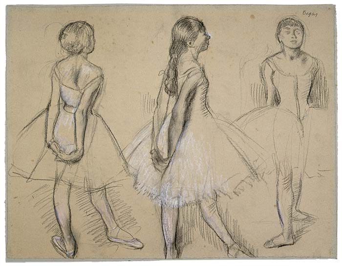 Edgar Degas | Sketches of a Caf‚ Singer (1877) | Artsy