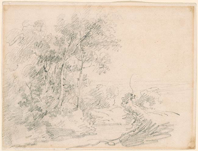 John Constable | After John Constable, watercolour - sketch for the leaping  horse | MutualArt