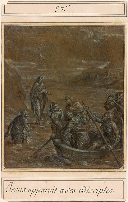 Dirck Barendsz Christ Appearing To His Disciples On The