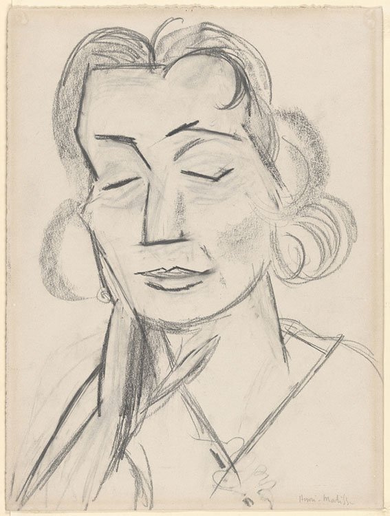 Henri Matisse | Eva Mudocci | Drawings Online | The Morgan Library & Museum