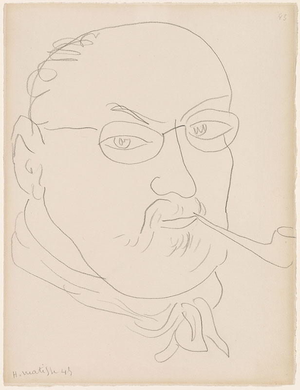 straal straf Bruidegom Henri Matisse | Self-Portrait | Drawings Online | The Morgan Library &  Museum