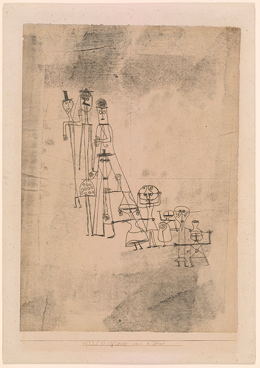 Barnes Collection Online — Paul Klee: After a Sketch from Zurich (Nach  einer Scizze aus Zürich)