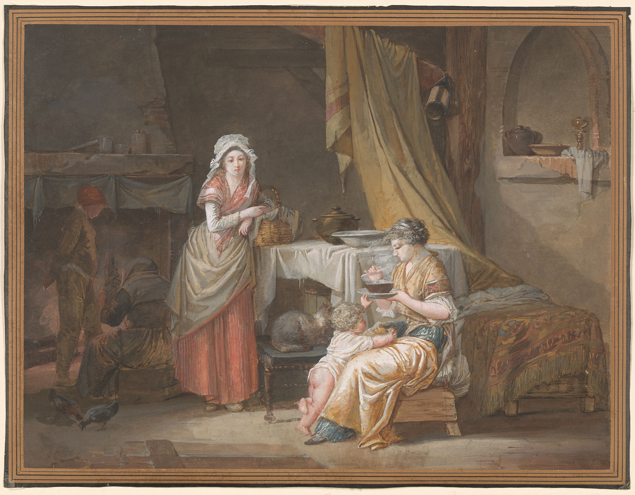 Le peintre Jean-Baptiste Mallet (1759 - 1835) : chroniques de la société française de la fin du 18e siècle à la Restauration 144410v_0001