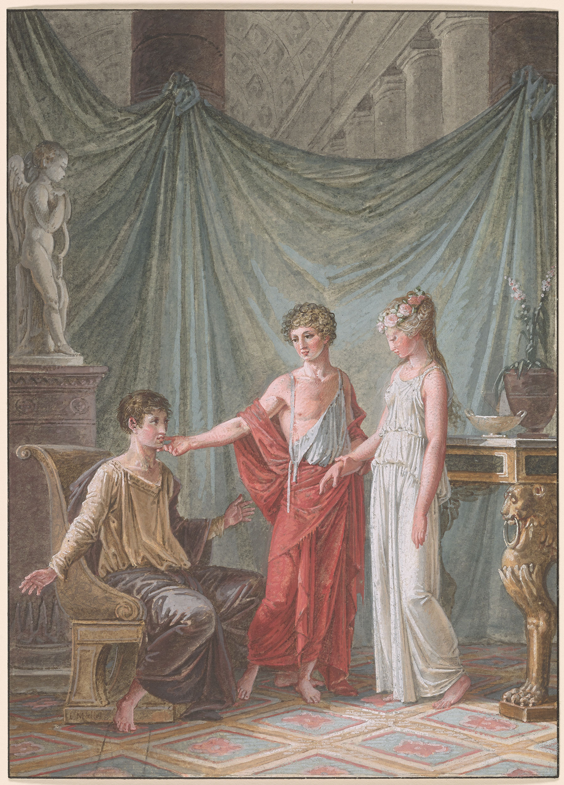 Le peintre Jean-Baptiste Mallet (1759 - 1835) : chroniques de la société française de la fin du 18e siècle à la Restauration 144530v_0001