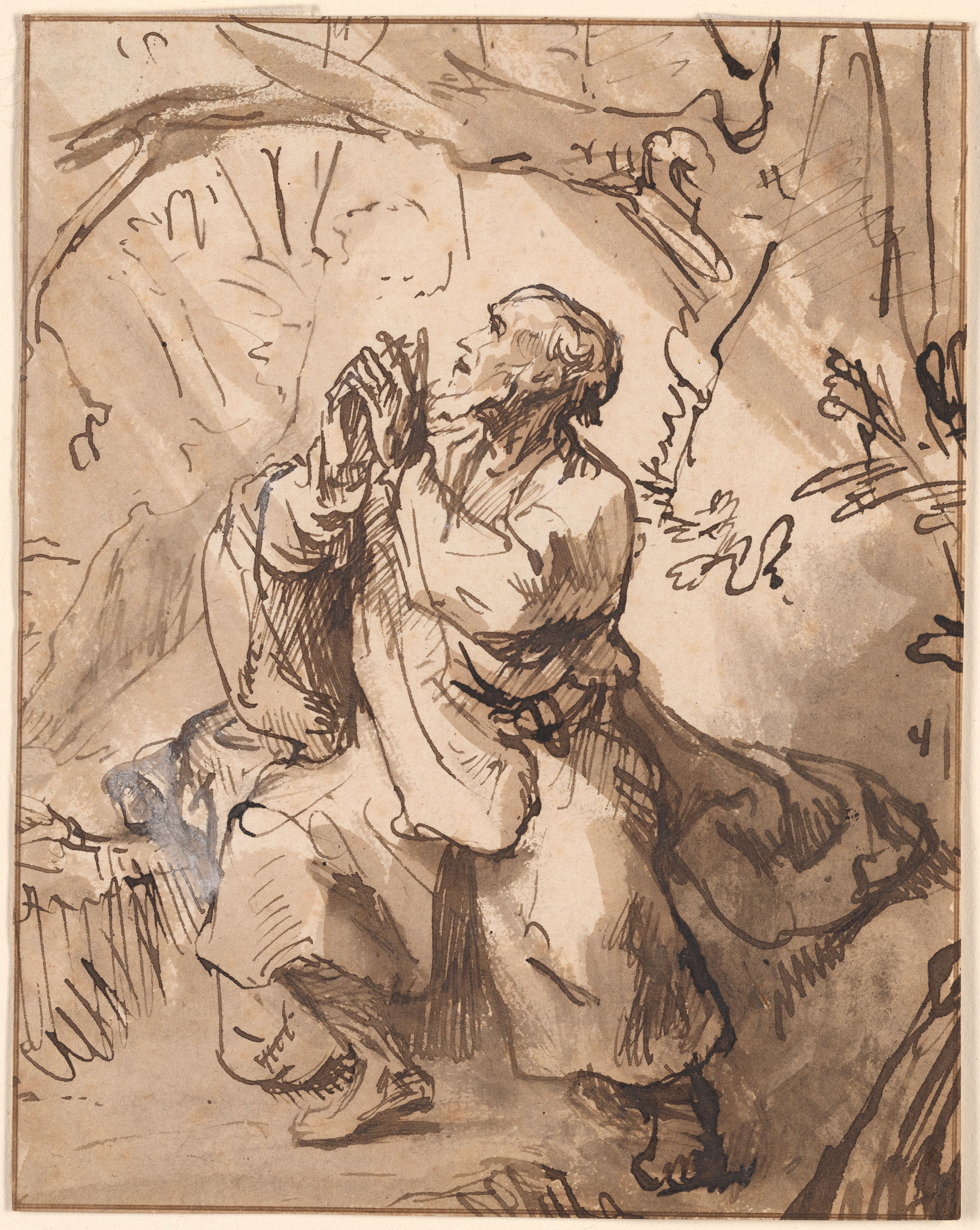 Elijah and the widow of Zarephath Elijah and the widow of Sarepta Object  Type : Drawing Object number: RP-T 1960-49 Manufacturer : artist: Jan  Symonsz. Pynas draftsman: Jan Lievens (rejected attribution) Dated: