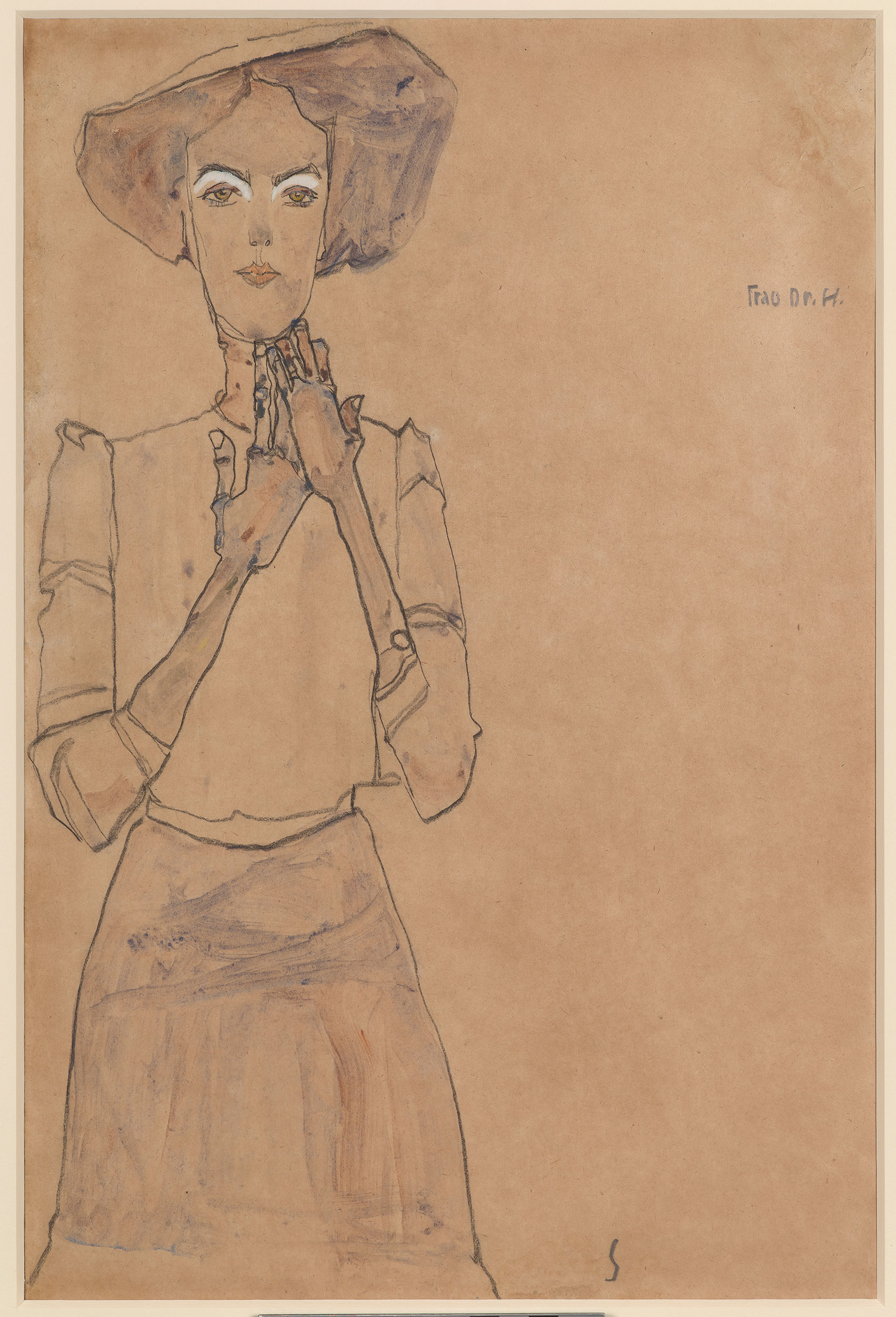 Egon Schieles death bed sketches of his wife Edith  Gustav Klimt