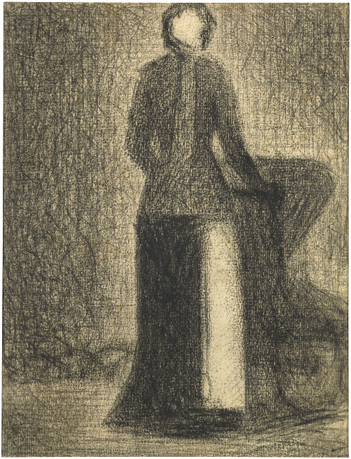 Image of Georges Seurat drawing