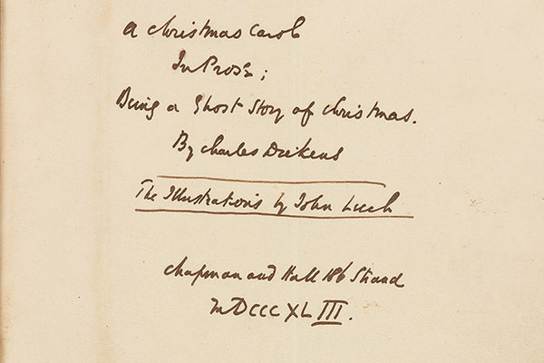  being a ghost story of Christmas by charles Dickens. Illustrations by John Leech