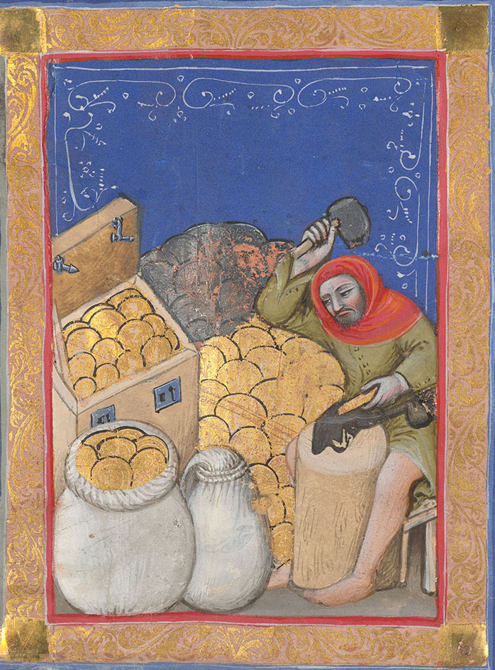 how much was a lot of money in medieval times