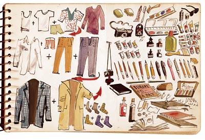 Image of Packing List of Adolf Konrad