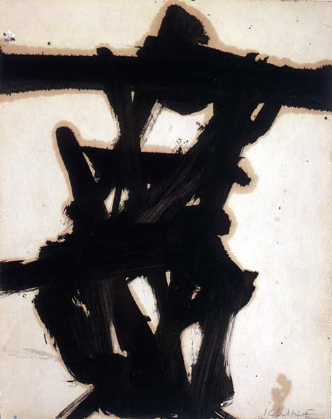 Image of Franz Kline drawing