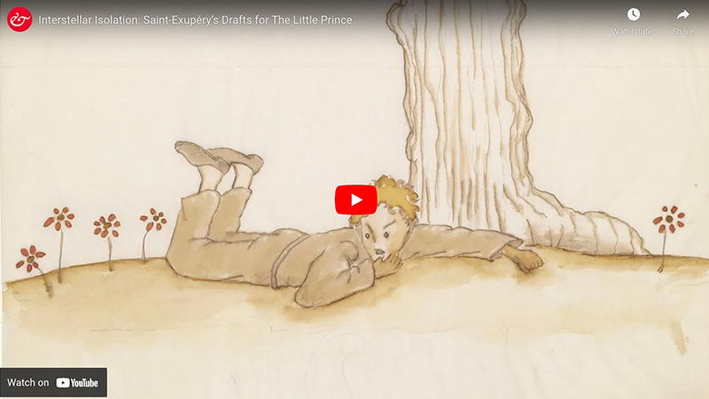 Antoine de Saint-Exupéry's 'The Little Prince' Lands at the Morgan Library  - WSJ