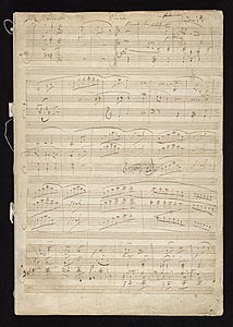 Hoffmann-Sonate A-Dur per pianoforte 