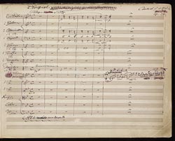 Bruch, Max | Concertos, violin, no. 1, op. G minor | Manuscripts Online | The Morgan Library Museum