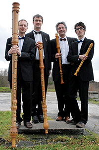 Flanders Recorder Quartet. Photography by Koen Beets.