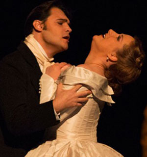 Photograph of Francesco Demuro and Diana Damrau.