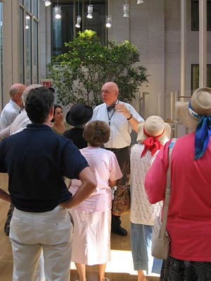 Photo of docent tour