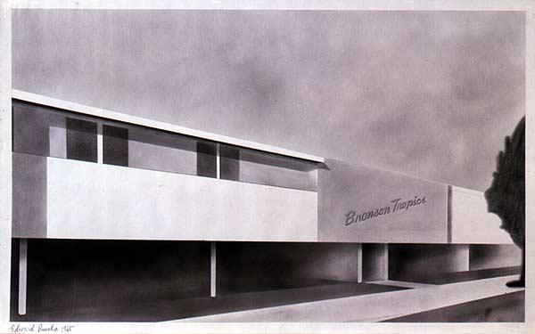 Image of Edward Ruscha drawing