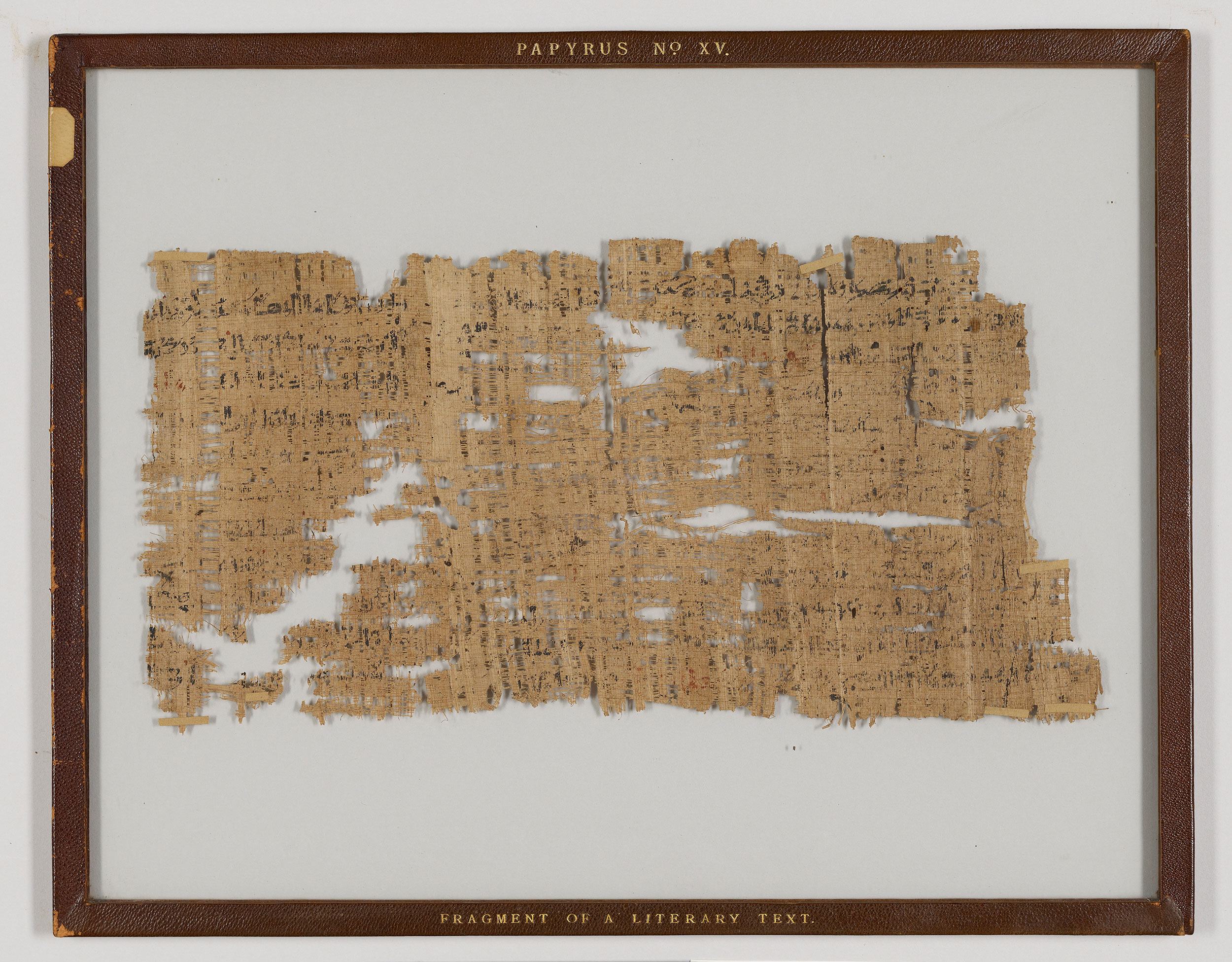 Amherst Egyptian Papyrus 15 Amh Egy Pap 15 Medieval And 