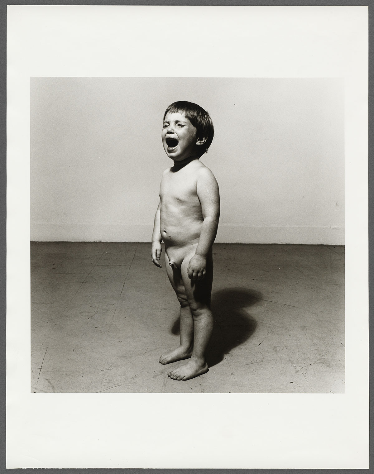 Young Boy Crying Peter Hujar Photography The Morgan Library