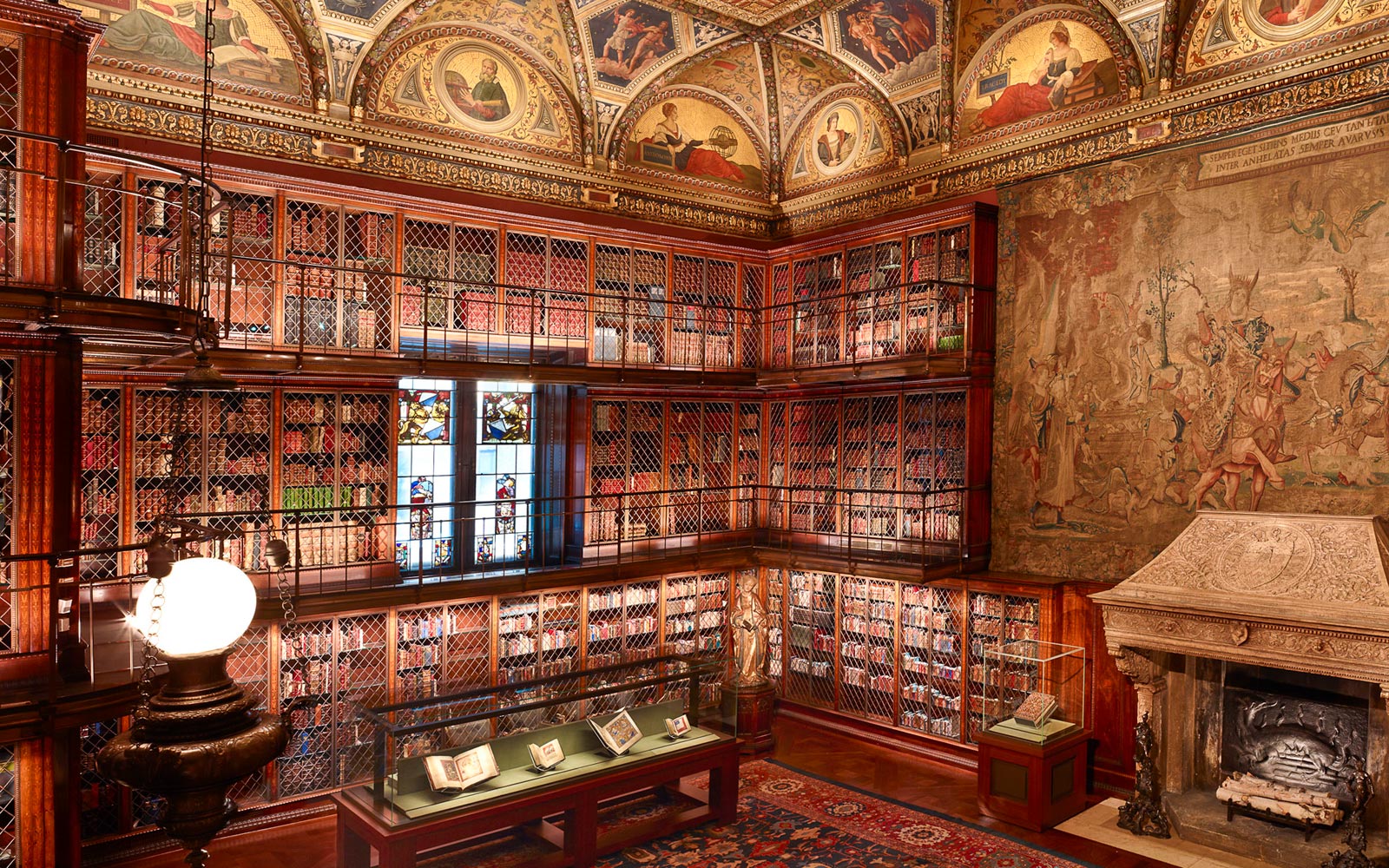 The Morgan Library & Museum, New York, founded by Pierpont Morgan