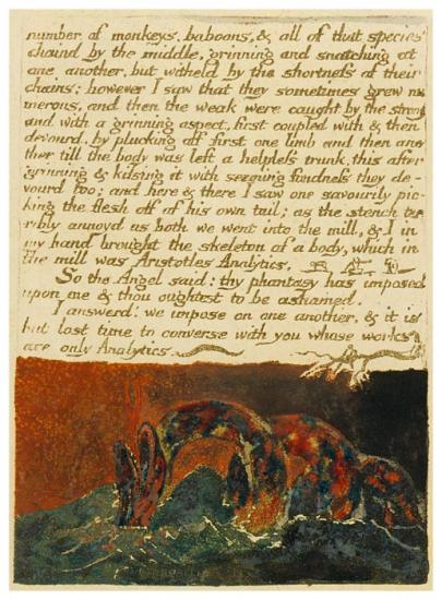 English: The Marriage of Heaven and Hell copy H 1790 Fitzwilliam Museum  object 3 . 1790. William Blake (1757–1827) Alternative names W. Blake;  Uil'iam Bleik Description British painter, poet, writer, theologian