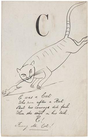 Illustrated Nonsense Alphabet The Morgan Library Museum Online Exhibitions