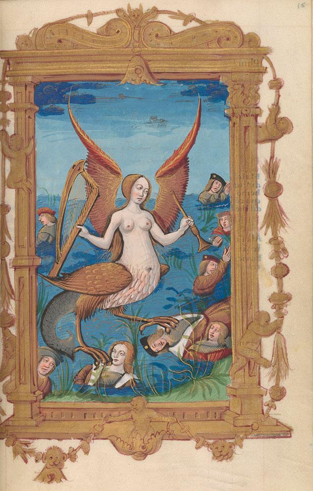 A siren snagging aspiring princes.