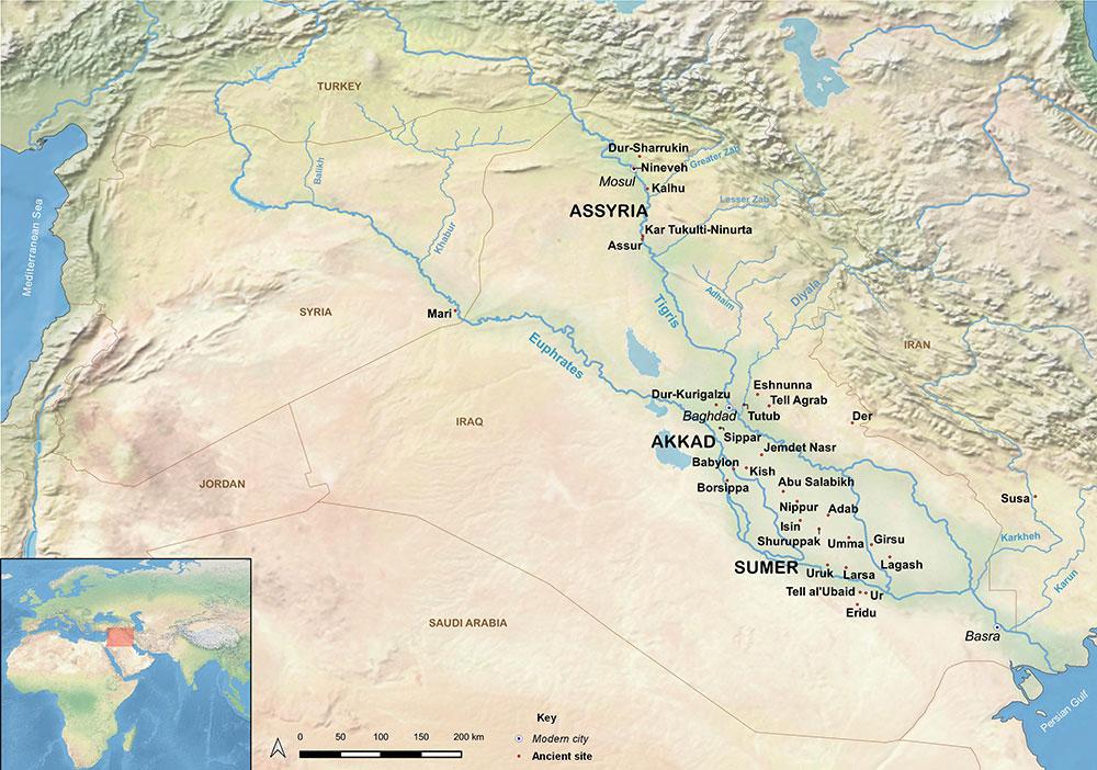 Lagash, Iraq, Map, & Facts