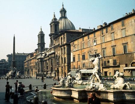 Piazza Navona | City of the Soul: Rome and the Romantics | The Morgan ...