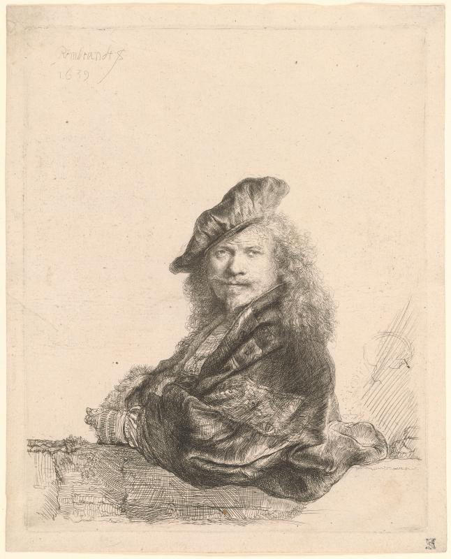 Rembrandt Prints Online | Self-portraits | The Morgan Library & Museum