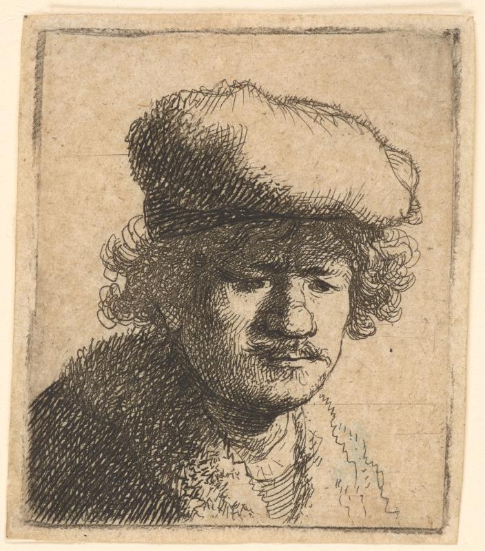 Rembrandt Prints Online | Self-portraits | The Morgan Library & Museum