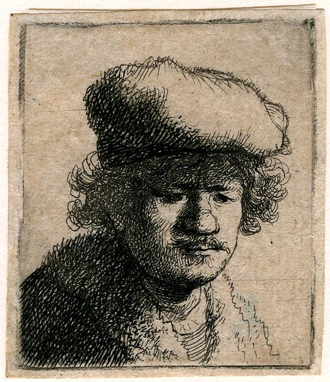 Rembrandt Prints Online | Self-portraits | The Morgan Library & Museum