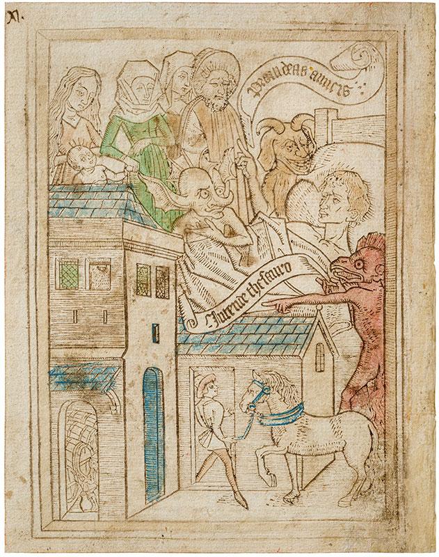 New Acquisition: Ars moriendi Blockbook | The Morgan Library & Museum