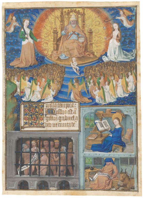 Parliament Of Heaven Ms M 1207 Medieval And Renaissance