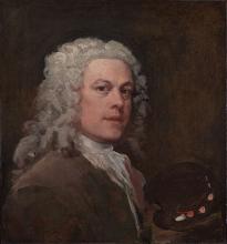 Portrait of Hogarth