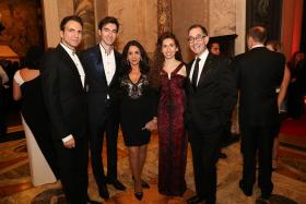 David, Sean, Grace and Lauren Carpenter with Colin B. Bailey. Photography by John Calabrese.