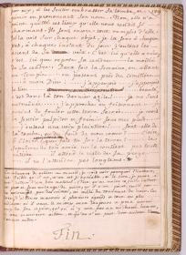 Jean Jacques Rousseau (1712-1778). Nouvelle Héloïse. Autograph manuscript, ca. 1759. The Dannie and Hettie Heineman Collection. Gift of the Heineman Foundation, 1977. MA 6711.